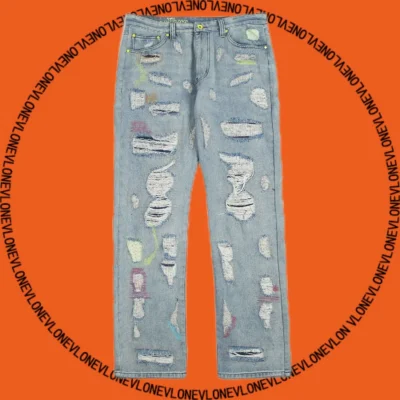 x Endless Distressed Denim Jeans