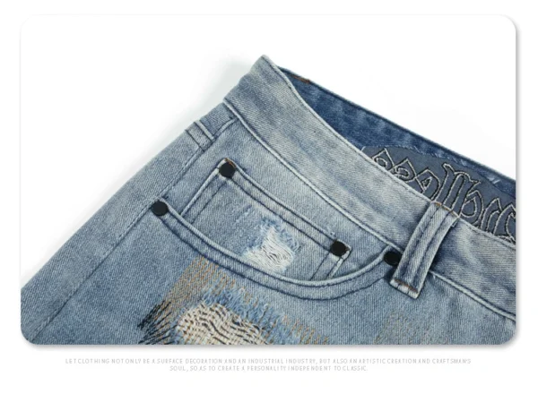 x Endless Distressed Denim Jeans