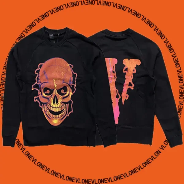 Skull Crusher Crewneck Sweat T-Shirt Black