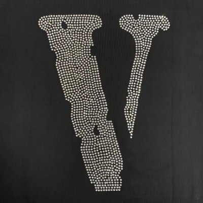 Friends Swarovski Tee Black