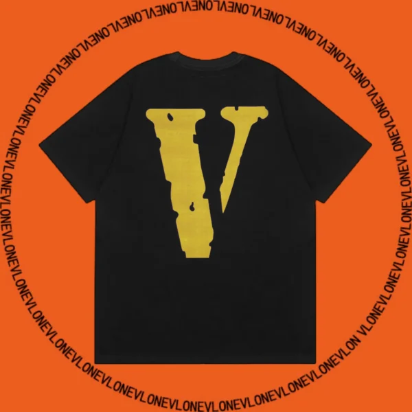 Friends Tee Black Yellow