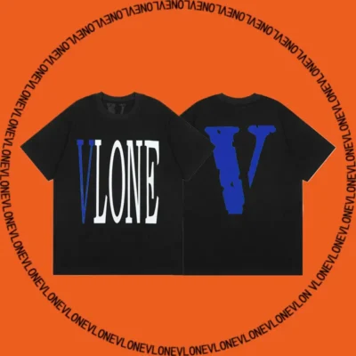 Staple Tee Black Blue