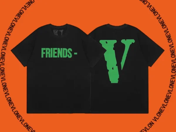 Friends Tee Black Green