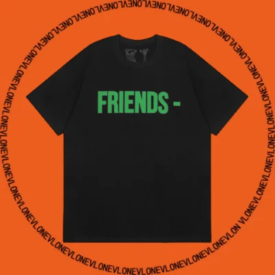 Friends Tee Black Green