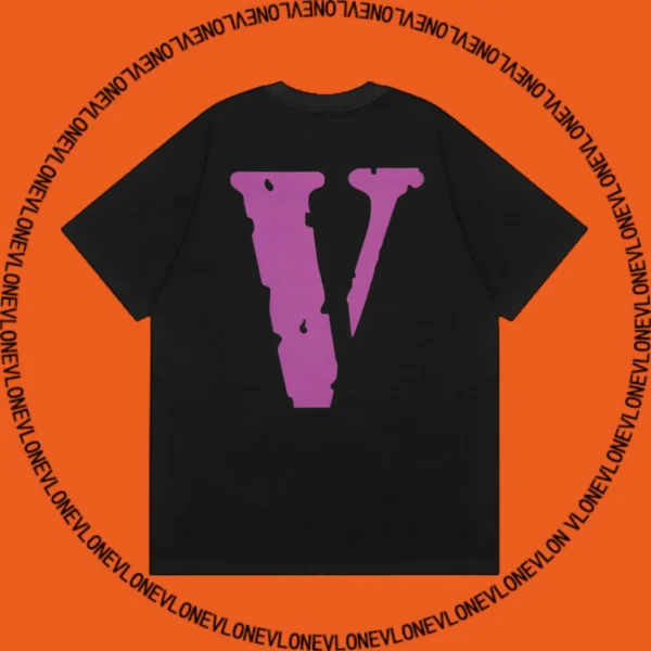 26584_3 Friends Tee Black Purple