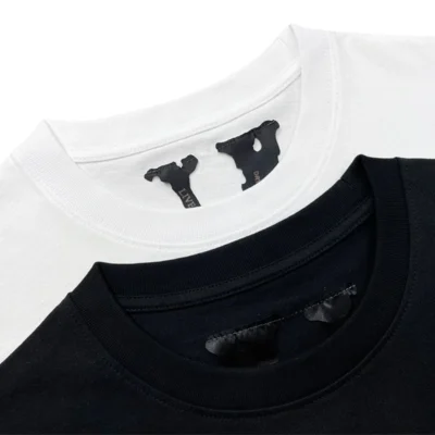 Staple Tee Black Orange