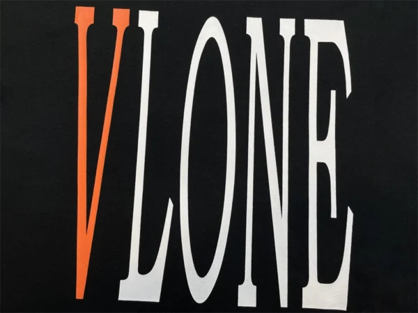 Staple Tee Black Orange