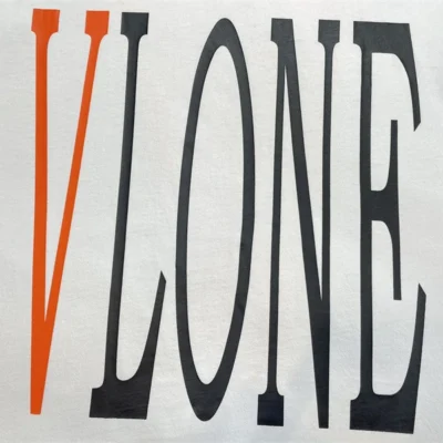 Staple Tee Black Orange