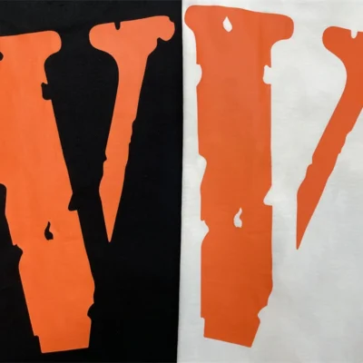 Staple Tee Black Orange