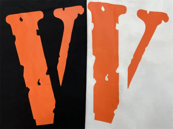 Staple Tee Black Orange