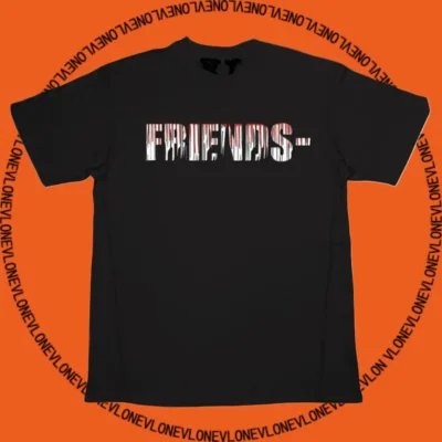 Friends Scissors Tee Black