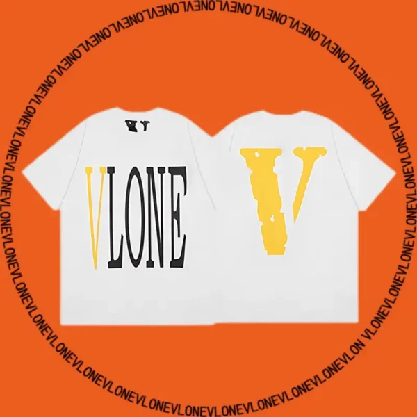 Staple Tee White Yellow