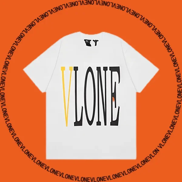 Staple Tee White Yellow