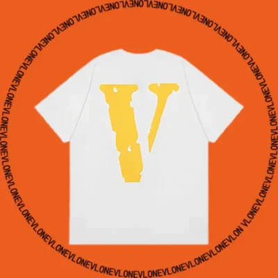 Staple Tee White Yellow