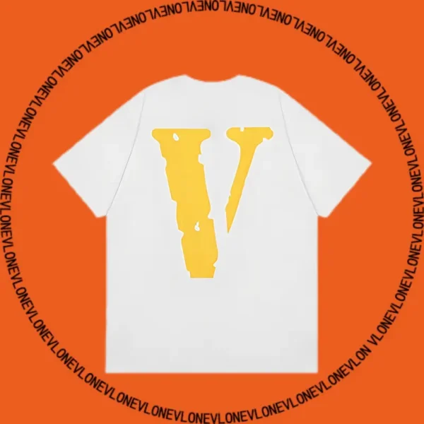 Staple Tee White Yellow