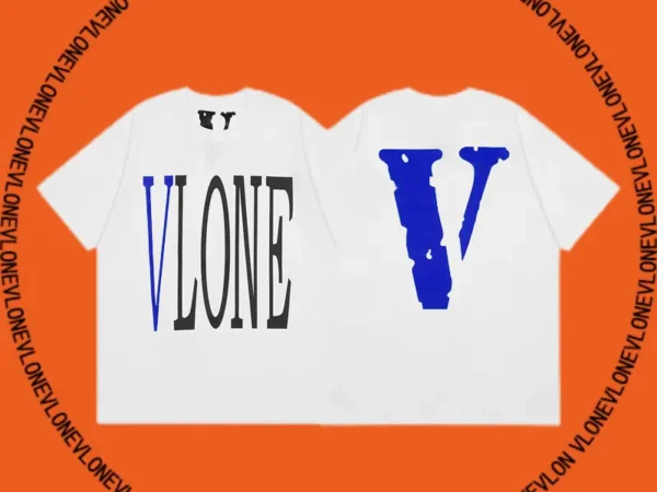 Staple Tee White Blue