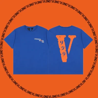 x 999 Club Juice Wrld 999 Tee Blue