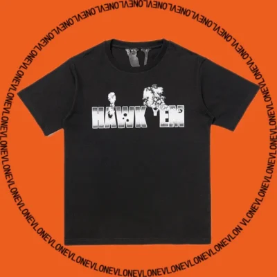 x Pop Smoke Hawk ‘Em Tee Black
