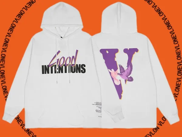 x NAV Good Intentions Doves Hoodie White