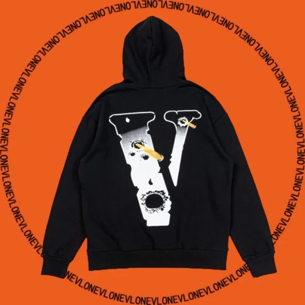 x Pop Smoke Hawk ‘Em Hoodie Black