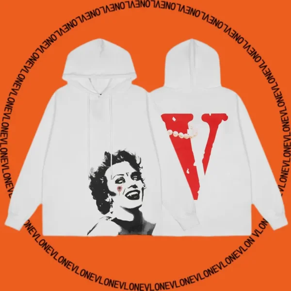 26942_1 Marilyn Monroe Vampire Hoodie White