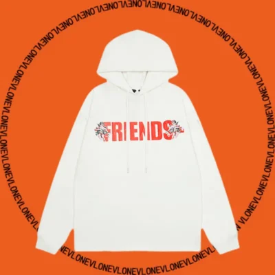 Friends Angels Hoodie White
