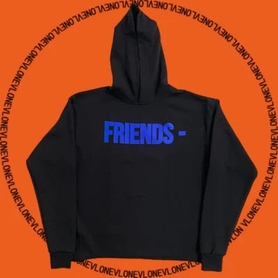 Friends Hoodie Black Blue