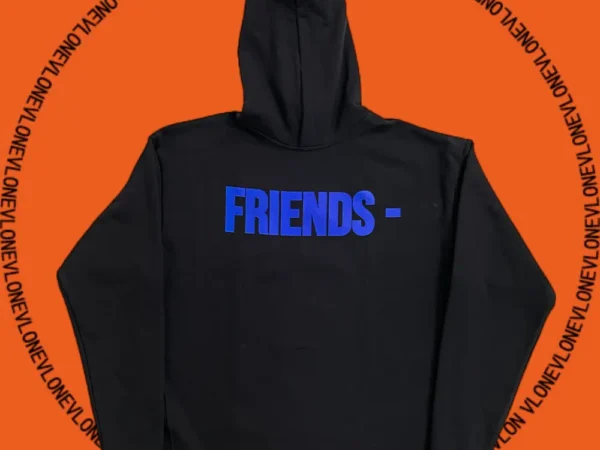 Friends Hoodie Black Blue