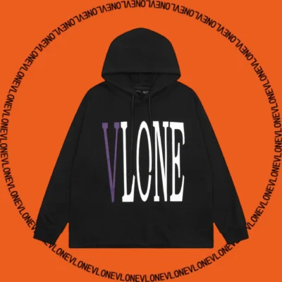 Staple Hoodie Black Purple