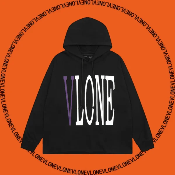 Staple Hoodie Black Purple