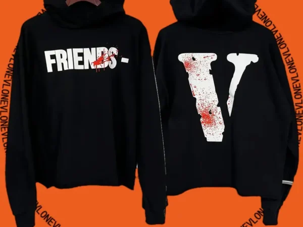 Friends First 48 Hoodie Black