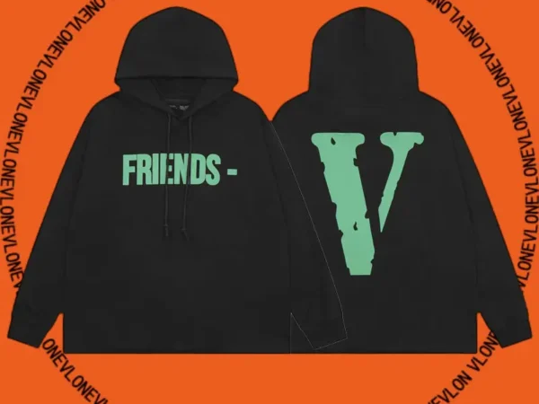 Friends Hoodie Black Green