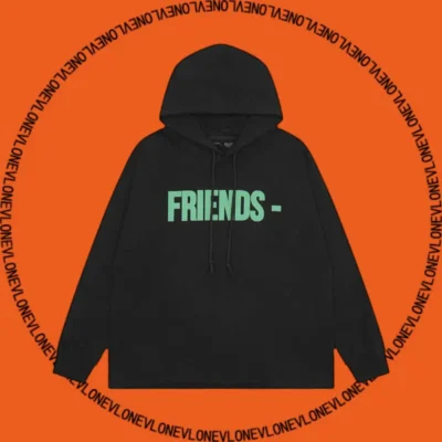 Friends Hoodie Black Green