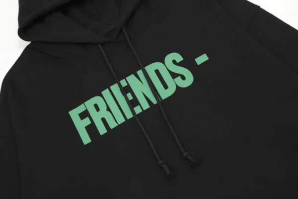 Friends Hoodie Black Green