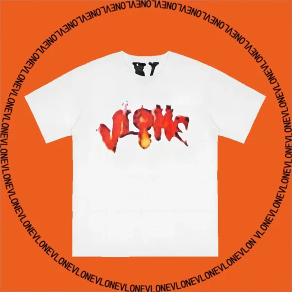 Halloween Flaming Pumpkin V T Shirt