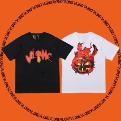 20SS Halloween Flaming Pumpkin Tee