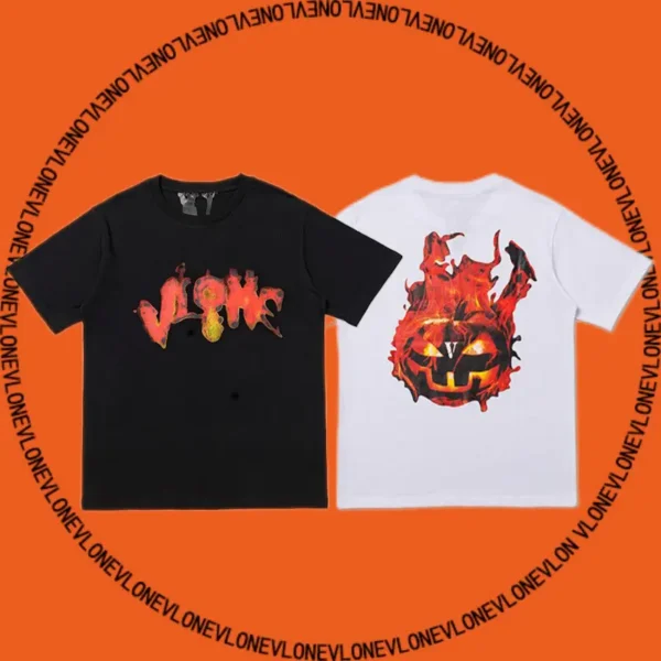 20SS Halloween Flaming Pumpkin Tee