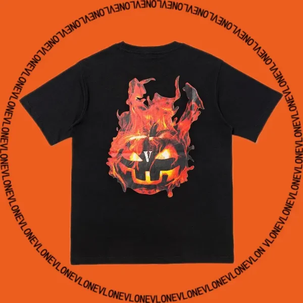 20SS Halloween Flaming Pumpkin Tee