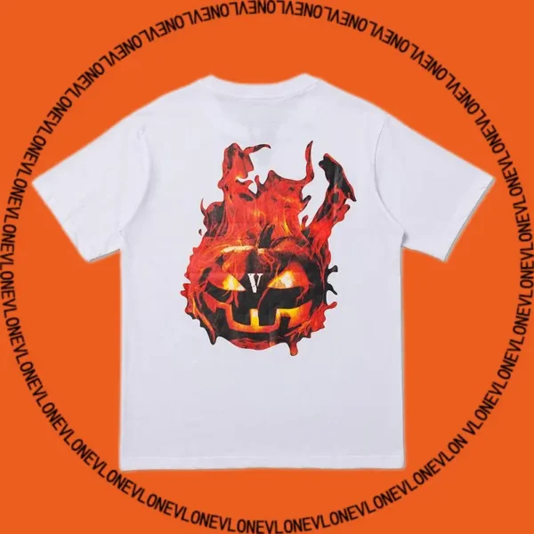 20SS Halloween Flaming Pumpkin Tee