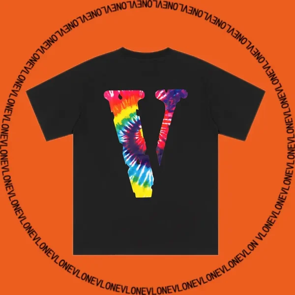 21SS Tie Dye Rainbow Friends Tee