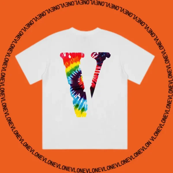 21SS Tie Dye Rainbow Friends Tee