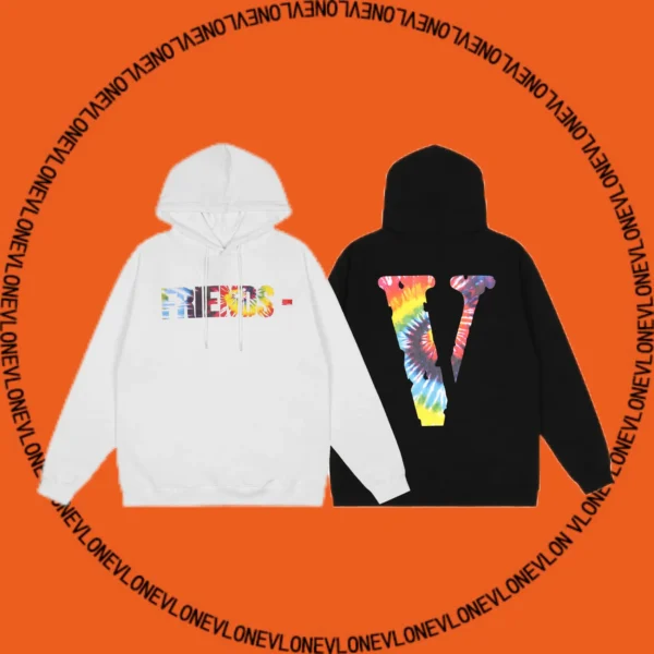 Tie Dye Rainbow Friends Hoodie
