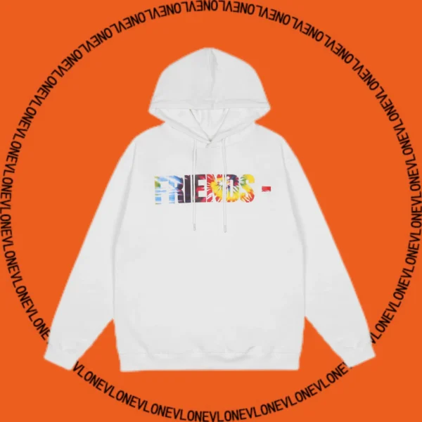 Tie Dye Rainbow Friends Hoodie