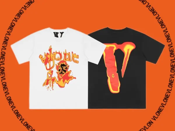 Flame Letters Tee