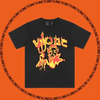Flame Letters Tee