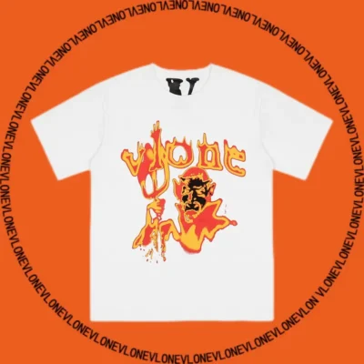 Flame Letters Tee