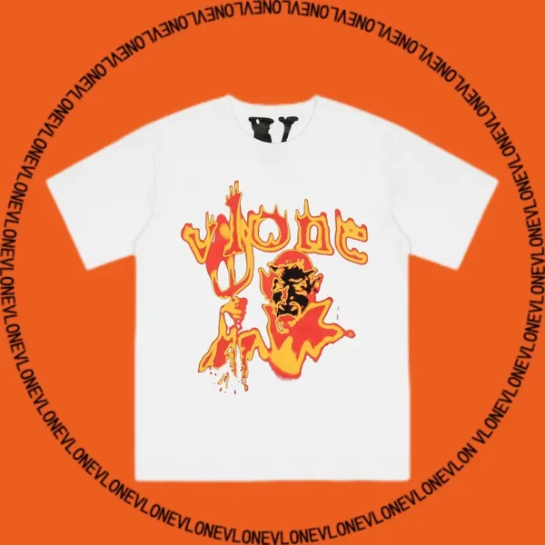 Flame Letters Tee