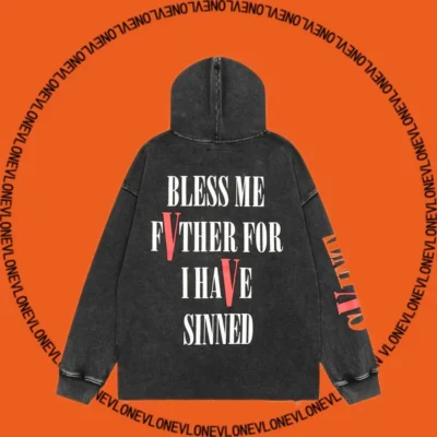 Bless Me Hoodie Grey