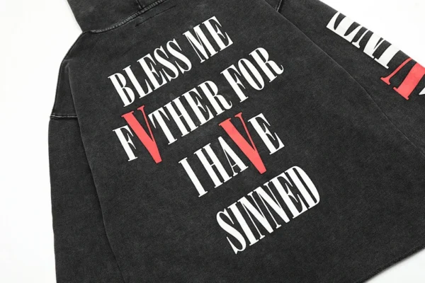 Bless Me Hoodie Grey