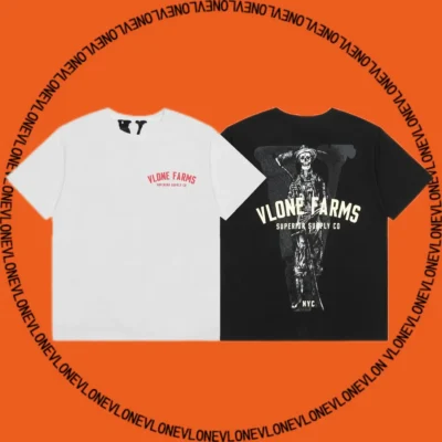 Farms T-Shirt Black White